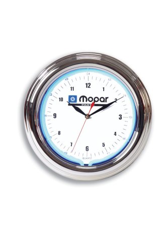 Neon Wall Clock; Mopar Parts; Clocks ExoticWoodDash ewd-840360