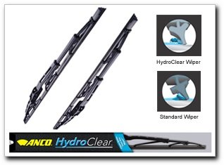 Anco 9922 Hydroclear Wiper Blade, 22 (Pack of 1) Blades Anco 9922