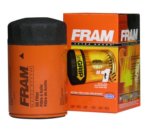 Fram PH2825 Extra Guard Passenger Car Spin-On Oil Filter, Pack of 1 Oil Filters Fram PH2825