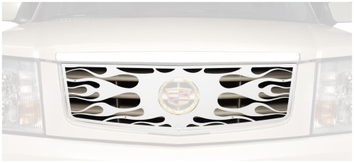 Putco 89115 Flaming Inferno Mirror Stainless Steel Grille Grilles Putco 89115