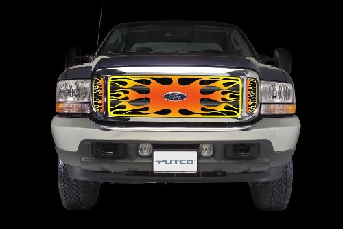 Putco 89350 Flaming Inferno Stainless Steel Grille Grilles Putco 89350