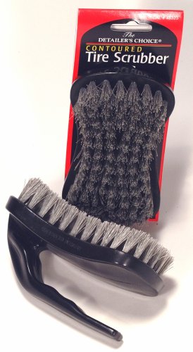 Detailers Choice Contoured Tire Scrubber Brush Car Wash Equipment Detailer's Choice 17620A