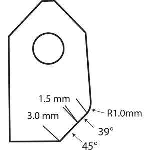 Threading & Cutting Tools Goodson KFT-3945