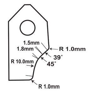 Threading & Cutting Tools Goodson IFT-4524A-HD