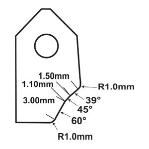 Threading & Cutting Tools Goodson IFT-4560-HD
