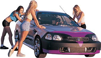 LeBra Racing 55831-07; Purple Full Front End Cover Front-End Covers Lebra 5583107