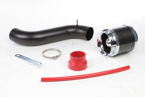 1990-1993 HONDA ACCORD BLACK ANODIZED INTAKE WITH A REAL CARBON FIBER HEAT SHIELD FILTER Air Intake Procarparts HD90AC-11143AIX