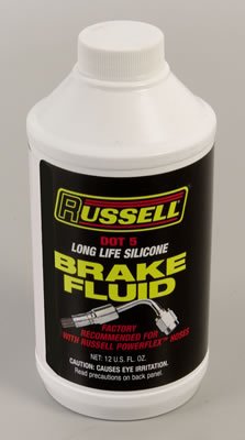 Russell 671441 Dot5 Brk Fluid 12oz Bottle Ea Brake Fluids Russell 671441