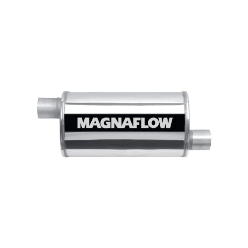 Magnaflow 14235 Stainless Steel 2.25 Oval Muffler Mufflers Magnaflow 14235