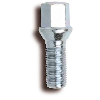Gorilla Automotive Products 17020C: Lug Bolts, Steel, Chrome, 14mm x 1.50 RH, 1.250 in. Thread Length, Conical Seat, Set of 4 Lug Nuts Gorilla Automotive 17020C