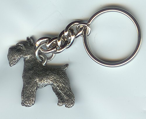 Schnauzer George Harris Pewter Keychain Key Chains 83040