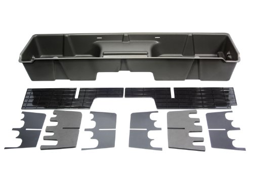 DU-HA Under Seat Storage Fits 99-07 Chevrolet/GMC Silverado/Sierra Extended Cab, Dk Gray, Part #10001 Under-Seat Consoles Du Ha 10001