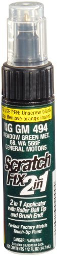 Dupli-Color NGGM494 Meadow Green Metallic General Motors Exact-Match Touch-up Paint - 0.5 oz. Touchup Paint Dupli-Color NGGM494