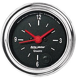 Wall Clocks Auto Meter 2585