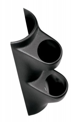Auto Meter Pillar Gauge Pods Gauge Pod, Dual 2 1/ 16 in., Black ABS, Mitsubishi, Eclipse, Each Housing Pods Auto Meter 20616