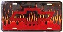 Chevrolet Bow Tie Flames License Plate Covers License Plate Shop 2593