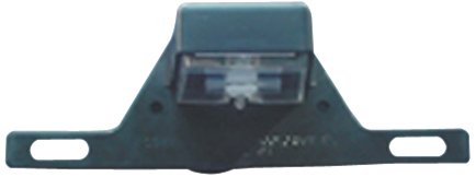 Fasteners Unlimited (003-70B) Black Modern License Plate Light Covers Fasteners Unlimited 003-70B