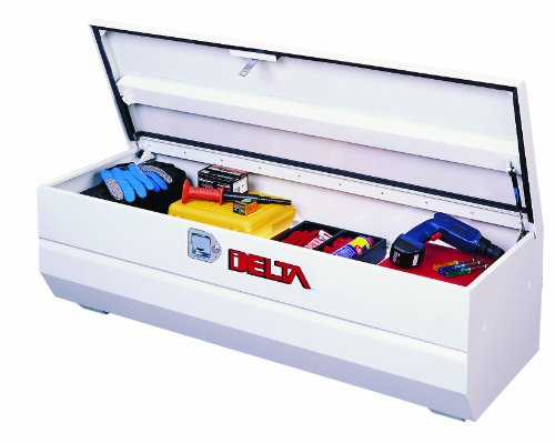 Delta 807000 White Full Size Steel Chest for Trucks Truck Bed Toolboxes Delta 807000