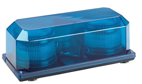 Wolo (3705M-B) Priority 2 Strobe Mini Light Bar - Amber Lens, Magnet Mount Lighting Assemblies & Accessories Wolo 3705MB