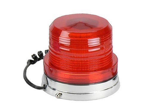 Wolo Model 3010-R Hawkeye Magnetic Mount LED Rotating And Flashing Warning Light - Red Lighting Assemblies & Accessories Wolo 3010R