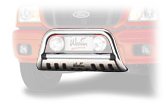 Westin 33-0880 Chrome Stainless Stee Bull Bar Grille & Brush Guards Westin 330880