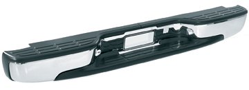 Westin 31006 Fey Perfect Match Series Chrome Rear Replacement Bumper Bumpers Fey 31006