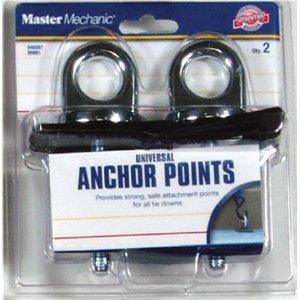MM2PK CHR UnivAnc Point Tie Downs & Anchors Master Mechanic MM61