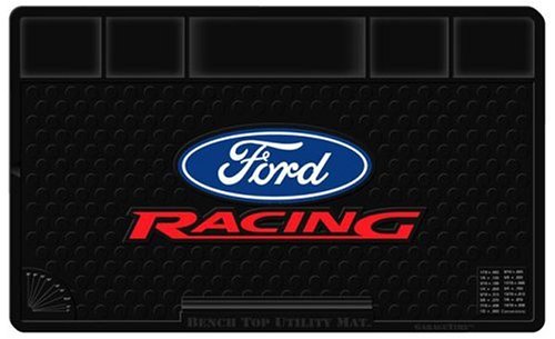 Ford Racing Molded Bench Top Utility Mat - 16 Universal Fit Plasticolor 002607R01
