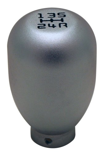 Pilot Automotive PM-155G Motorsport Matted Silver Finish Manual LED Shift Knob Body Pilot PM-155G