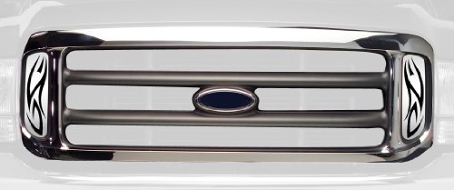 Putco 86105 Tribe Mirror Stainless Steel Grille Grille Inserts Putco 86105