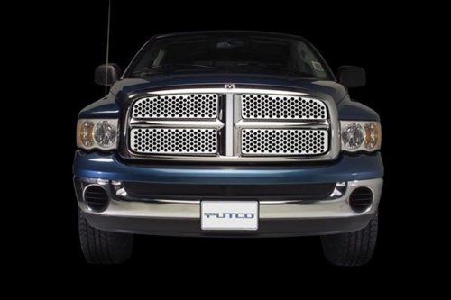 Putco 64409 Designer FX Stainless Steel Grilles (Oval Pattern) Grille Inserts Putco 64409