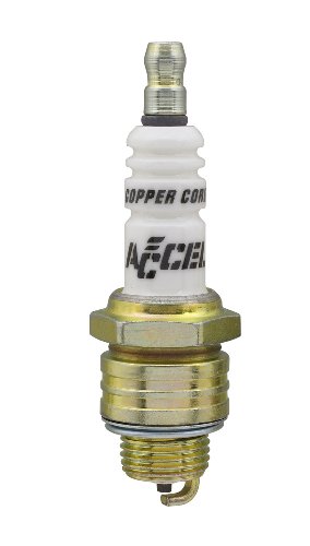 ACCEL 0134 Performance U-Groove Non-Resistor Gasket Seat Spark Plug , Pack of 1 Spark Plugs Accel 134