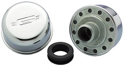 Mr. Gasket 2068 Chrome Push-On Breather Breathers Mr. Gasket 2068