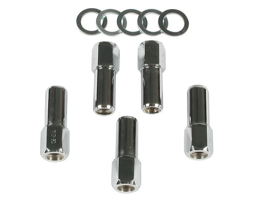Mr. Gasket 4303G Chrome Competition Open-End Lug Nut Lug Nuts Mr. Gasket 4303G