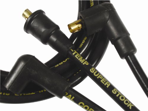 ACCEL 5072K 8 mm Super Stock Black Spiral Wire Set Wire Sets Accel 5072K