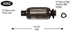 Catco 4082 Direct Fit Converter Catalytic Converters Catco 4082