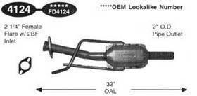 Catco 4124 Direct Fit Converter Catalytic Converters Catco 4124