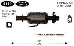 Catalytic Converters Catco 4112