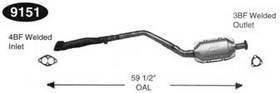 Catco 9151 Direct Fit Converter Catalytic Converters Catco 9151