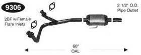 Catco 9306 Direct Fit Converter Catalytic Converters Catco 9306