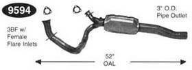 Catco 9594 Direct Fit Converter Catalytic Converters Catco 9594