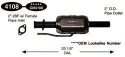 Catco 4108 Direct Fit Converter Catalytic Converters Catco 4108