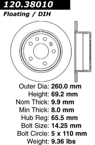 Rotors Centric 12038010