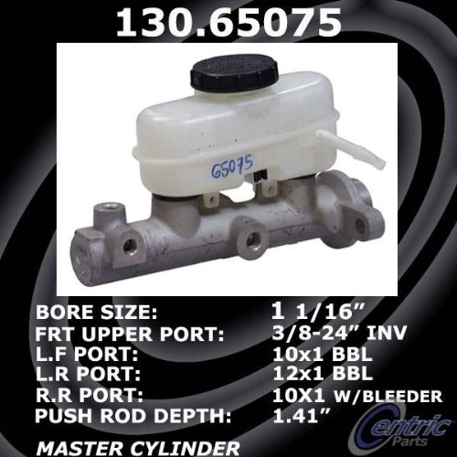 Centric Parts 130.65075 Brake Master Cylinder ABS Centric 13065075
