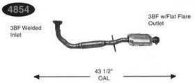 Catco 4854 Direct Fit Converter Catalytic Converters Catco 4854