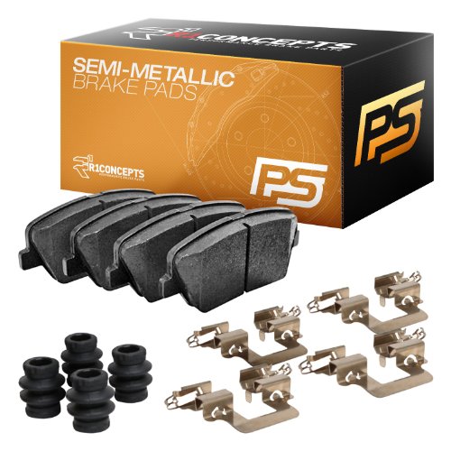 Centric Parts 104.07680 Posi-Quiet Metallic Brake Pad with Shim Brake Pads Centric 10407680