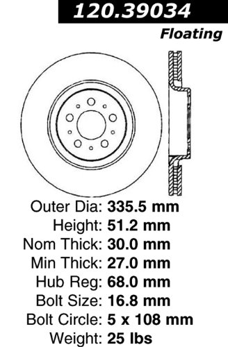 Rotors Centric 12039034