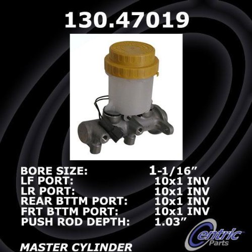 Centric Parts 130.47019 Brake Master Cylinder ABS Centric 13047019