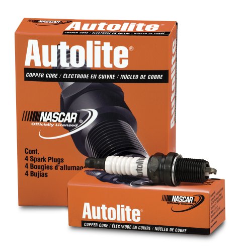 Autolite 144 Copper Core Spark Plug, Pack of 1 Spark Plugs Autolite 144