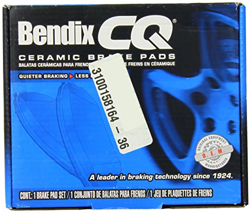 Bendix D923 CQ Brake Pad Set Brake Pads Bendix D923